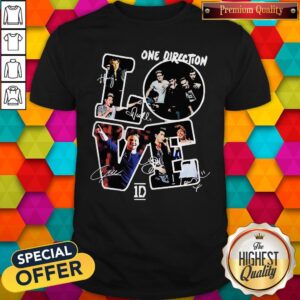 Official Love One Direction Signatures Shirt
