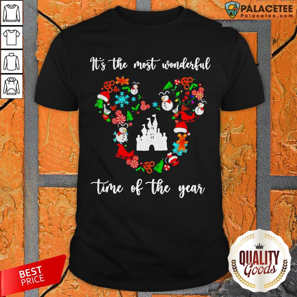 Mickey Mouse It's The Most Wonderful Time Of The Year Shirt