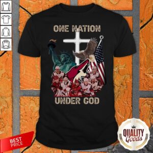 Arizona Coyote One Nation Under God Shirt