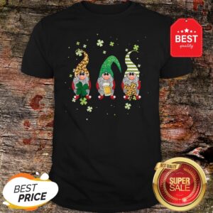Official St Patrick’s Day Leopard Gnomes St Pattys Day Shirt