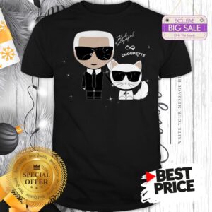 Karl Otto Lagerfeld And Choupette Ikonik Cat A Good Shirt