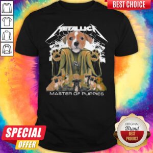 Bull Terrier Metallica Master Of Puppies Shirt