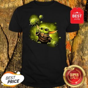 Baby Yoda Against Coronavirus Covid 19 Star Wars Shirt