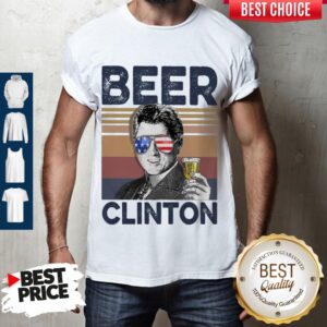 Top Bill Clinton Beer Clinton Vintage Shirt