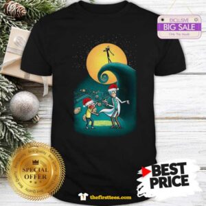 Pretty Rick And Morty Nightmare Before Christmas Shirt