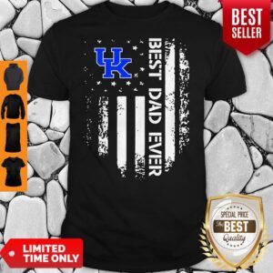 Awesome Florida Gators Best Dad Ever American Flag T-Shirt