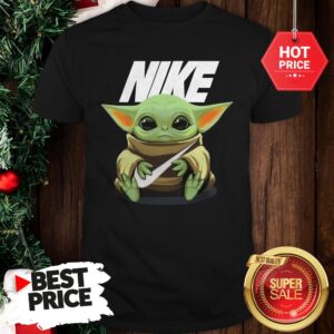 Official Baby Yoda Hug Nike Shirt