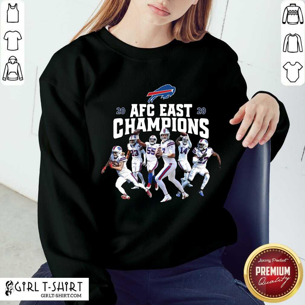 New Buffalo Bills Players 2020 AFC East Champions Shirt