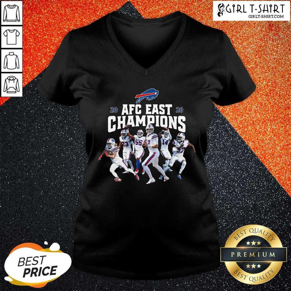 New Buffalo Bills Players 2020 AFC East Champions Shirt