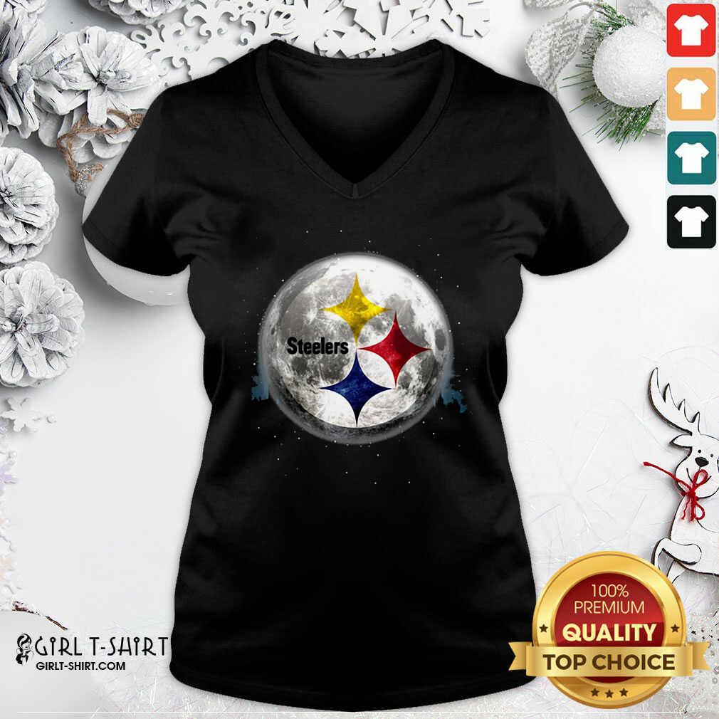 New Pittsburgh Steelers Moon Christmas Shirt