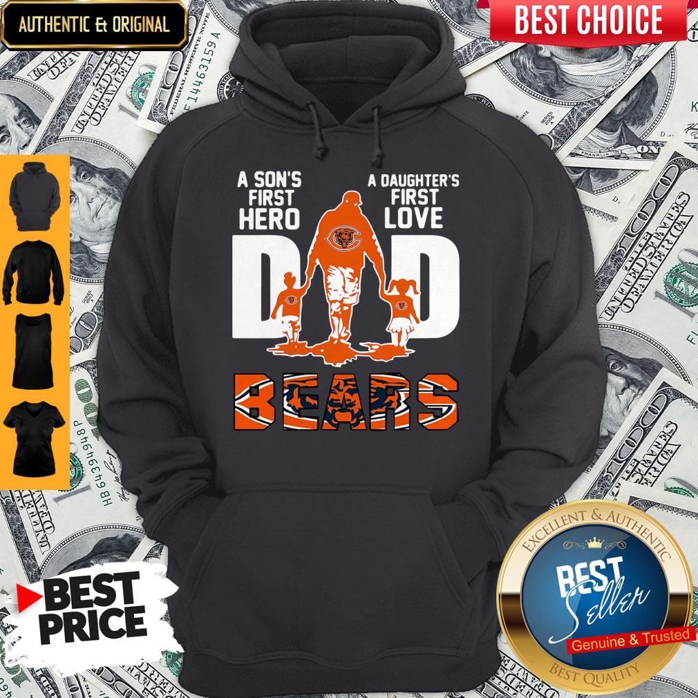 Nice Bears Dad A Son's First Hero A Daughter's First Love Shirt