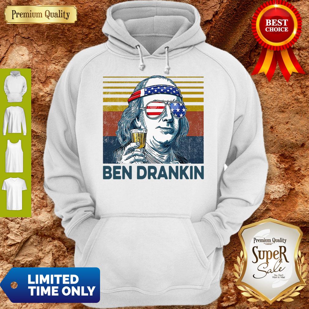 Nice Ben Drankin beer vintage shirt