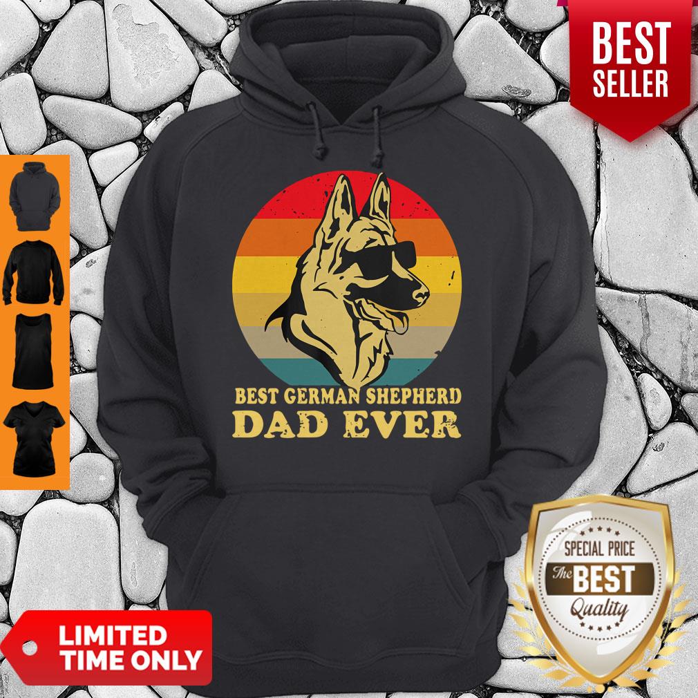Nice Best German Shepherd Dad Ever Vintage Shirt