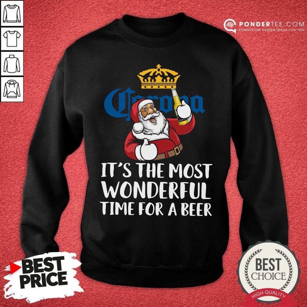 Nice Corona Extra It’s The Most Wonderful Time For A Beer Shirt