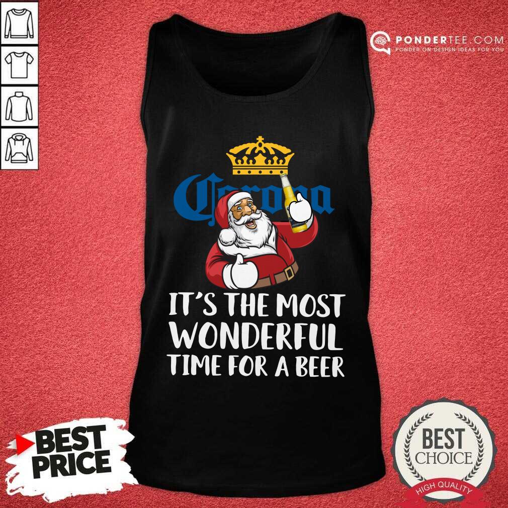 Nice Corona Extra It’s The Most Wonderful Time For A Beer Shirt