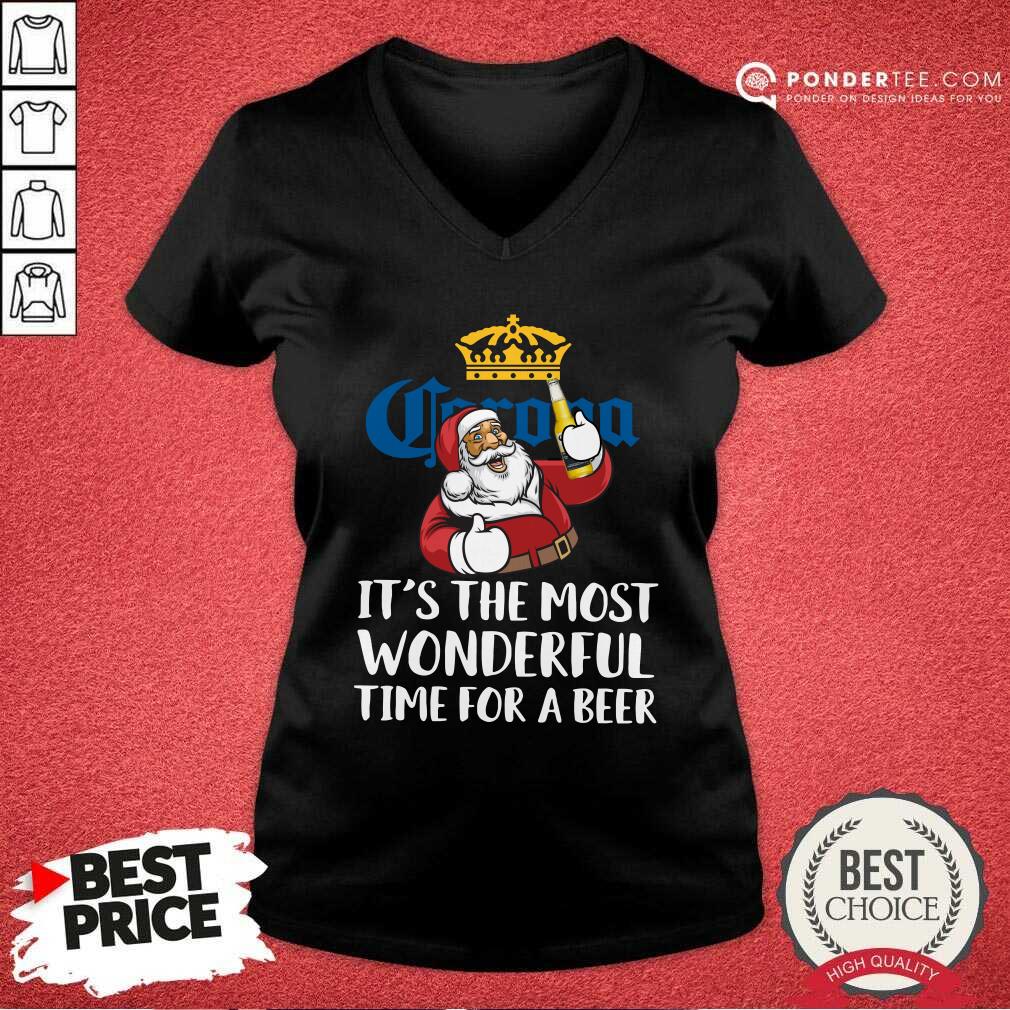 Nice Corona Extra It’s The Most Wonderful Time For A Beer Shirt