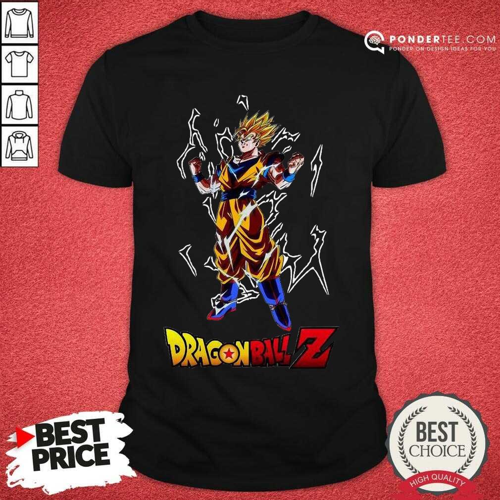 Nice Dragon Ball Z Son Goku Super Saiyan Shirt