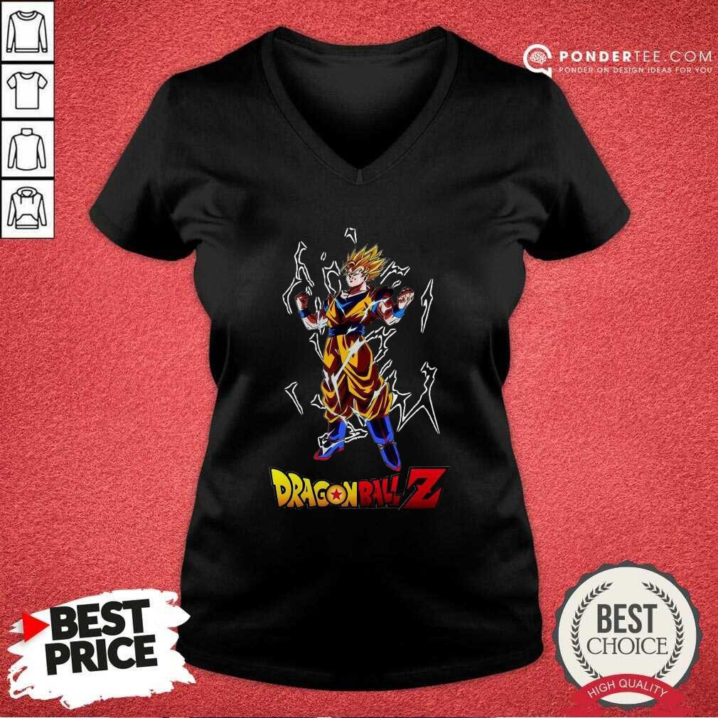 Nice Dragon Ball Z Son Goku Super Saiyan Shirt