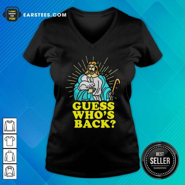 Nice Easter Jesus Guess Who Back Shirt