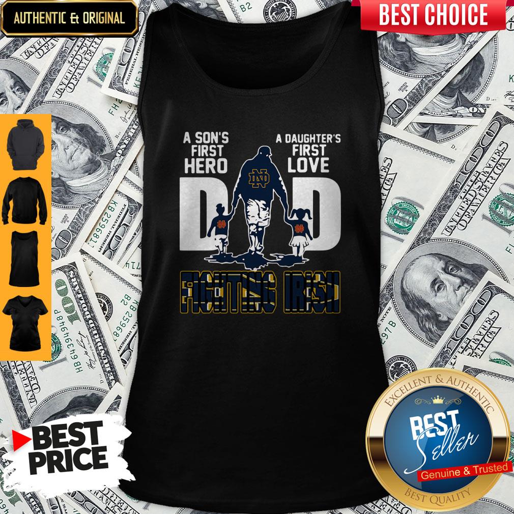 Nice Fighting Irish Dad A Son's First Hero A Daughter’s First Love Shirt