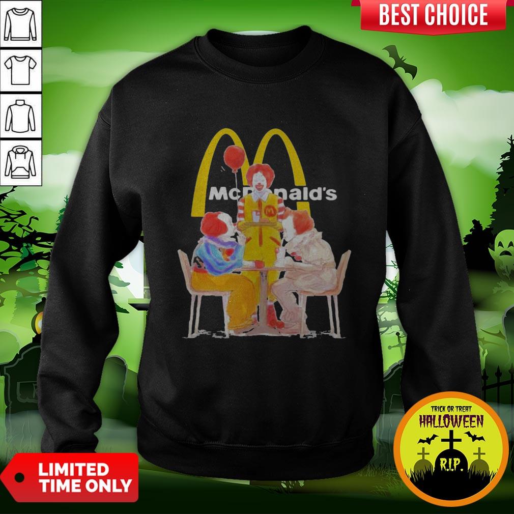 Nice Halloween Joker Characters Mcdonalds Shirt