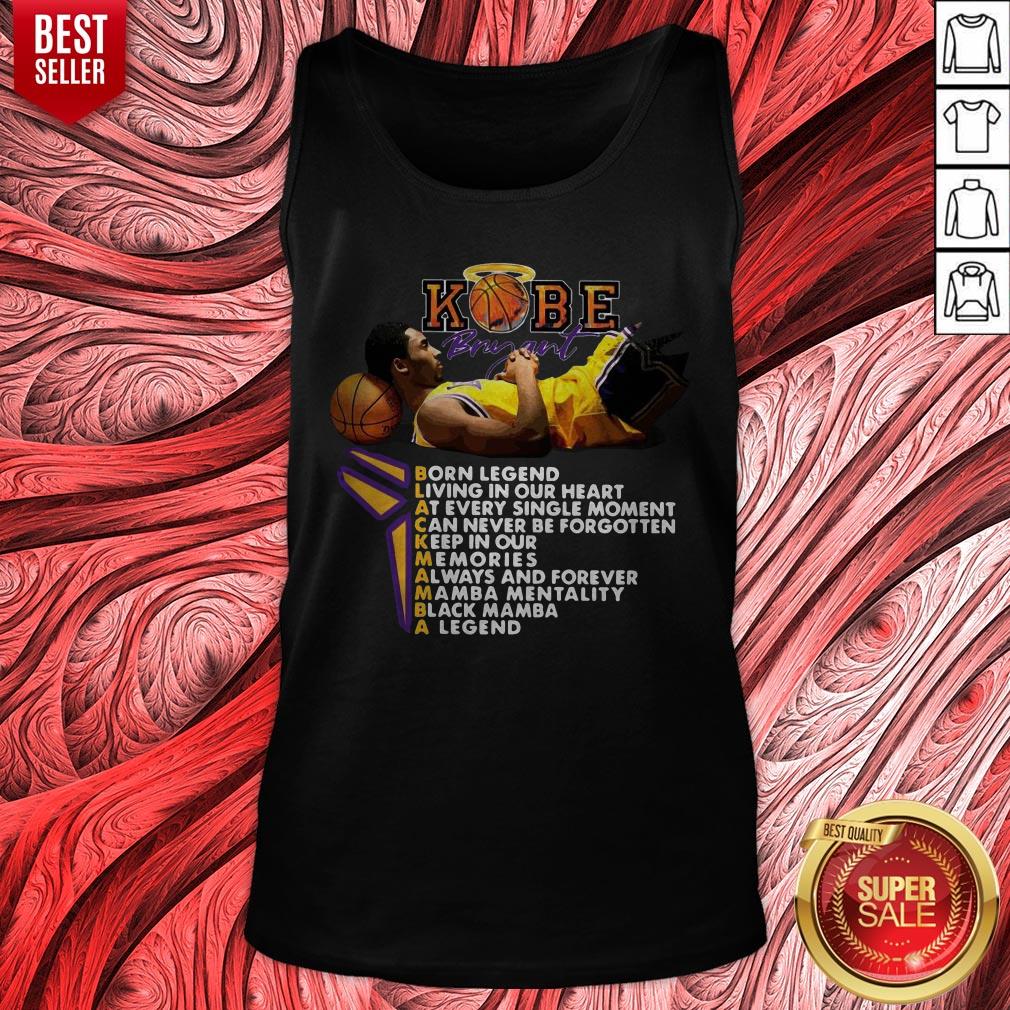 Nice Kobe Bryant Born Legend Living In Our Heart Shirt