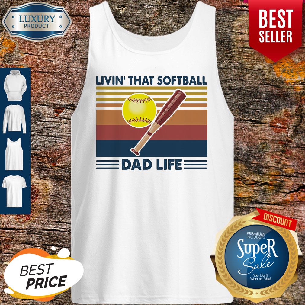 Nice Livin that softball dad life vintage shirt