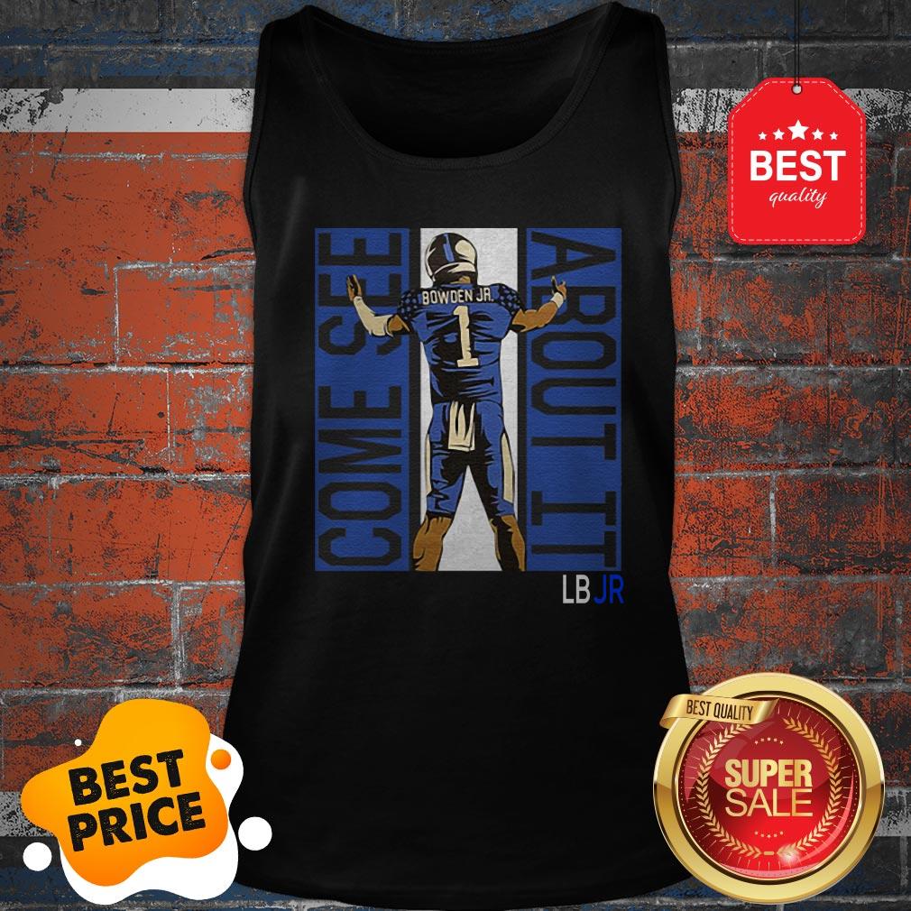 Nice Lynn Bowden Jr. 1 Come See About It LBJR Shirt
