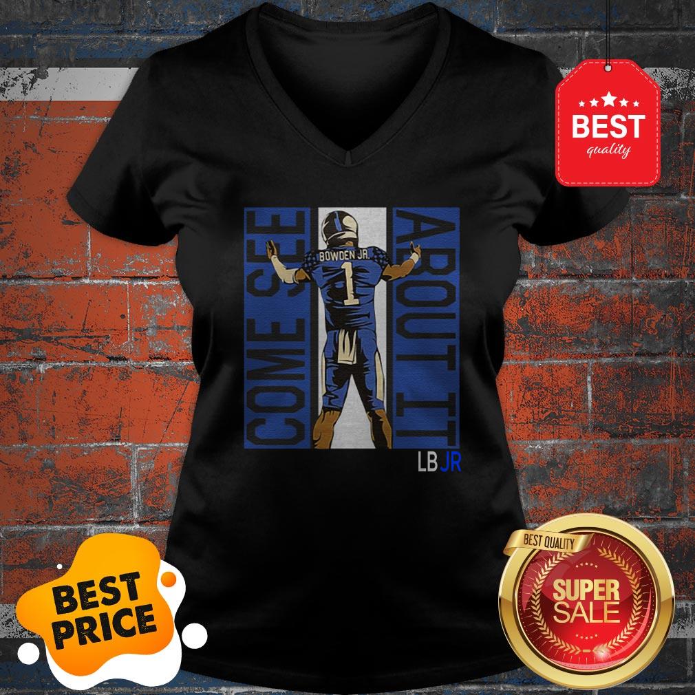 Nice Lynn Bowden Jr. 1 Come See About It LBJR Shirt