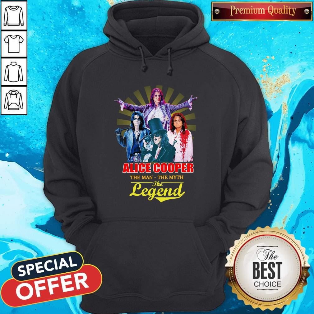 Nice Official Alice Cooper The Man The Myth The Legend Shirt