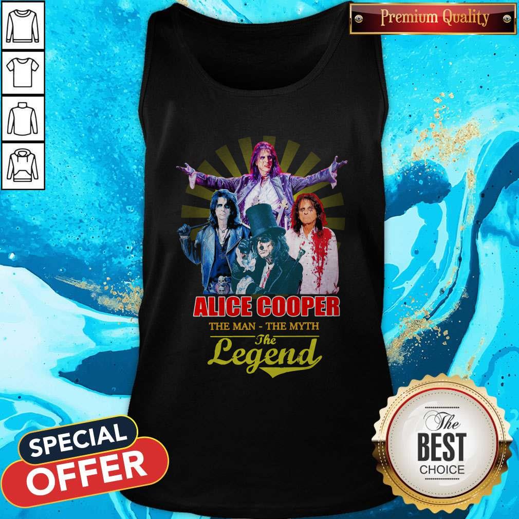 Nice Official Alice Cooper The Man The Myth The Legend Shirt