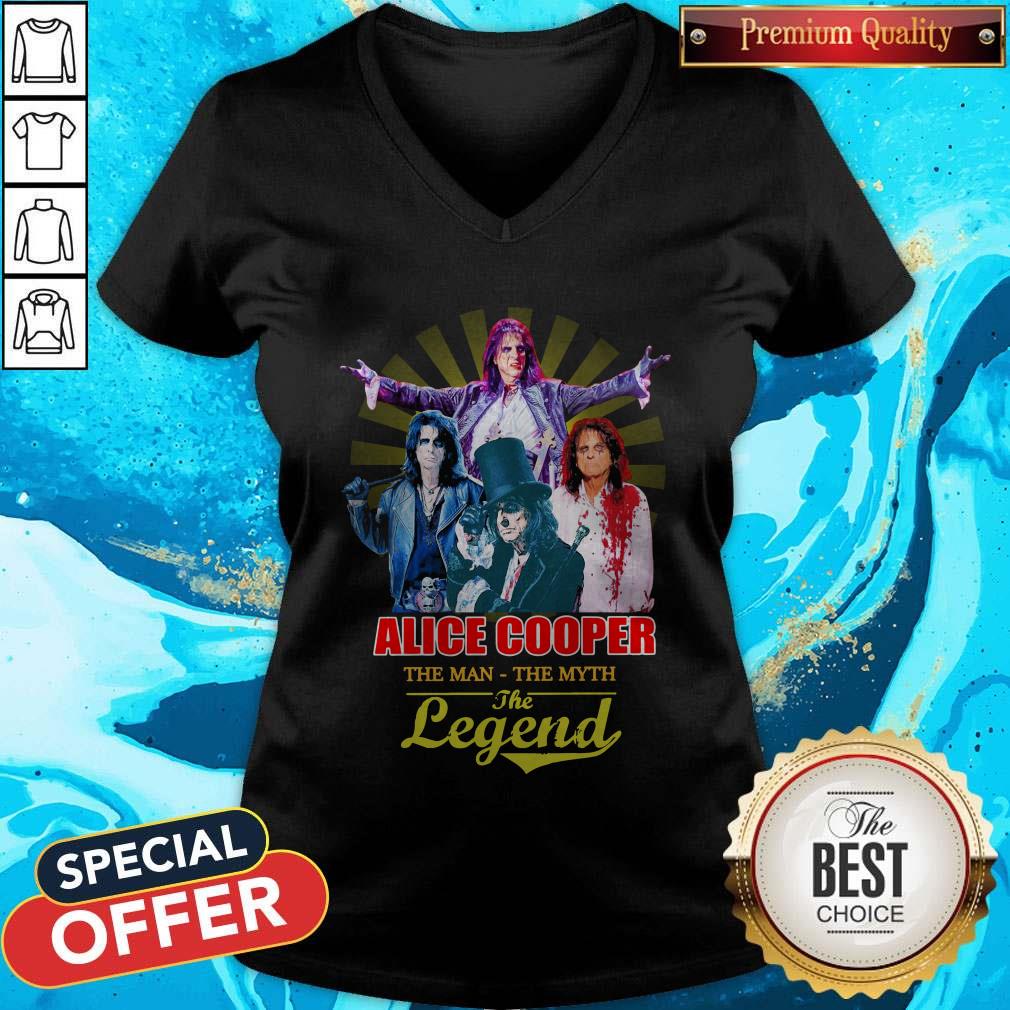 Nice Official Alice Cooper The Man The Myth The Legend Shirt