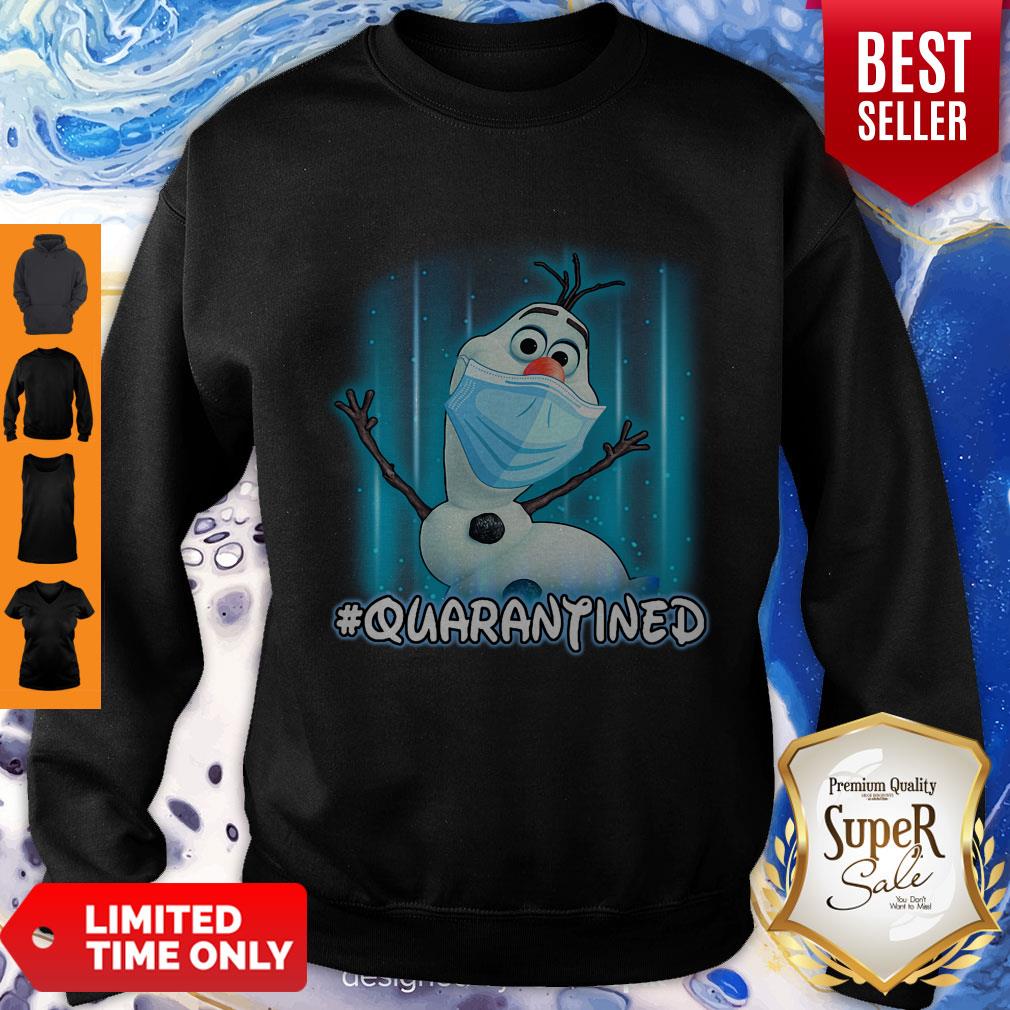 Nice Olaf Face Mask Quarantined Shirt