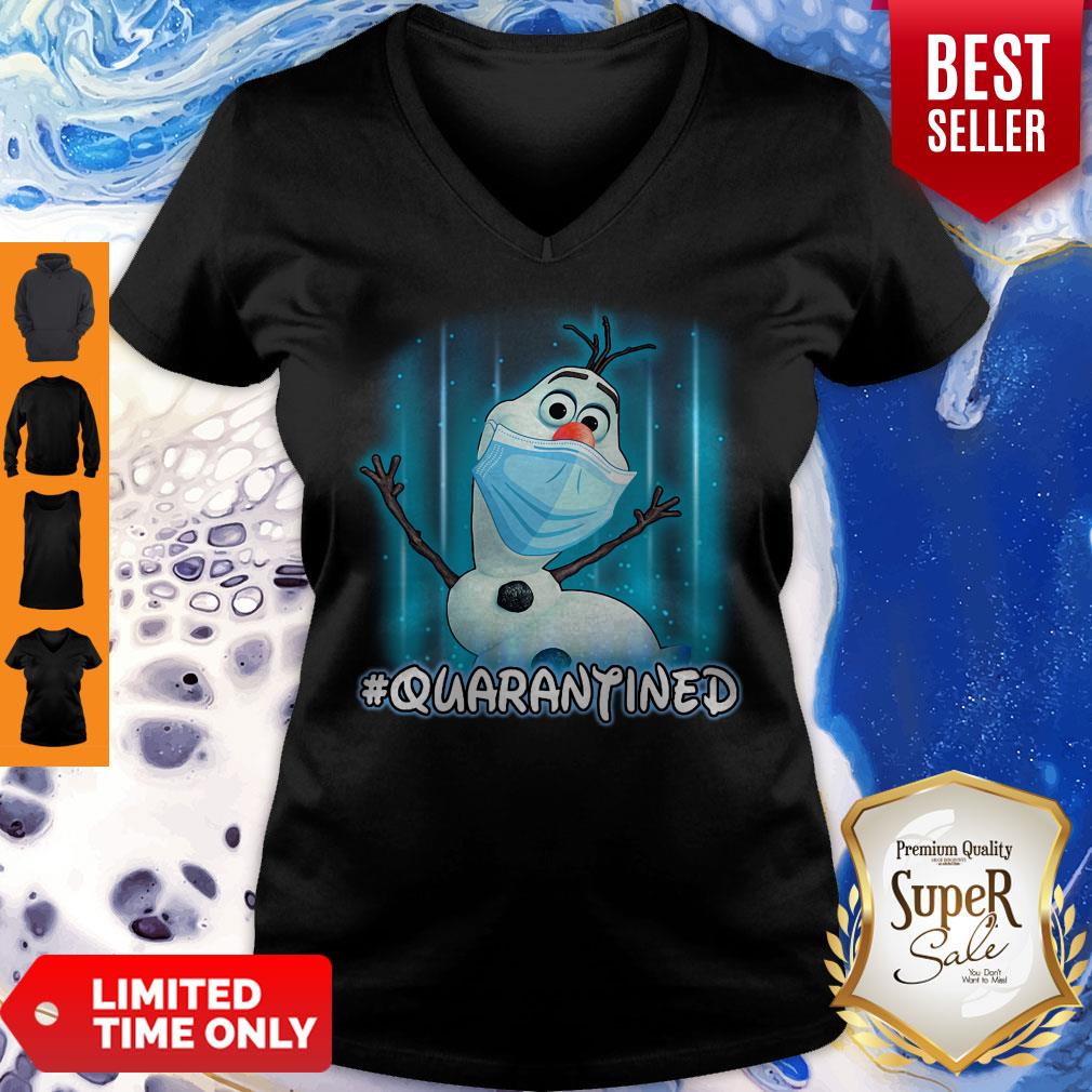 Nice Olaf Face Mask Quarantined Shirt