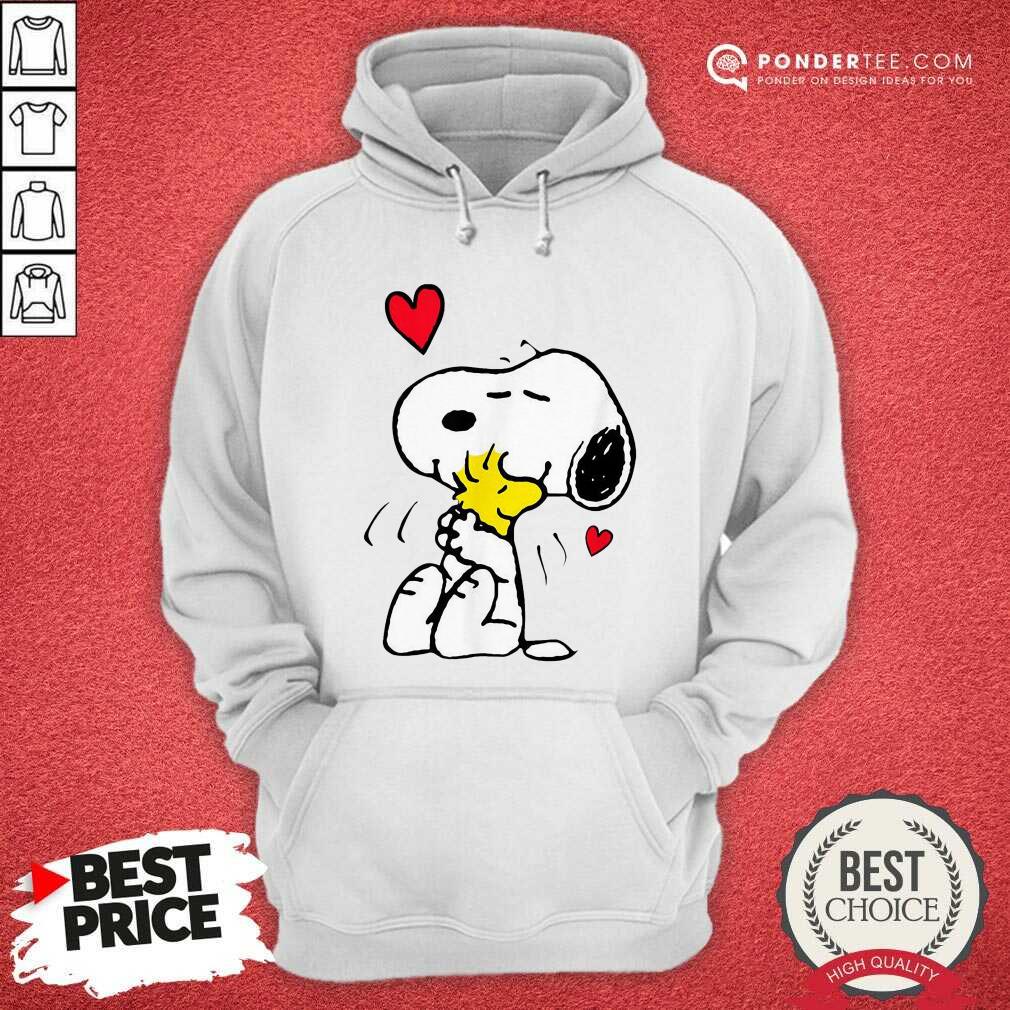 Nice Snoopy Hug Woodstock Valentines Day Shirt
