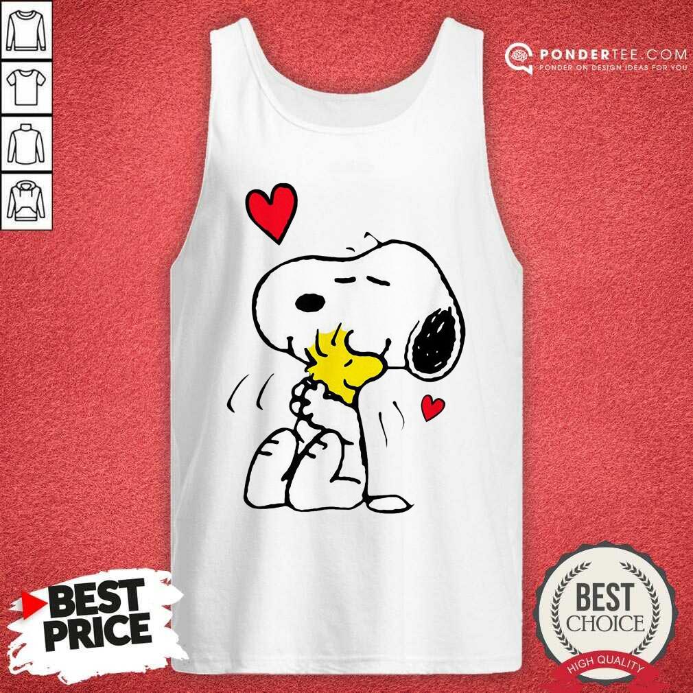 Nice Snoopy Hug Woodstock Valentines Day Shirt