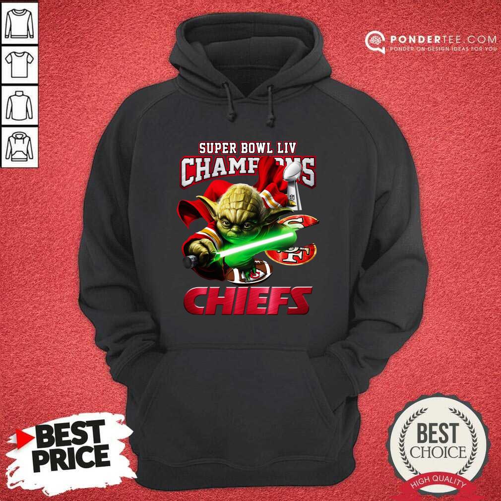 Nice Yoda Super Bowl LIV Champions Kansas City Chiefs Shirt