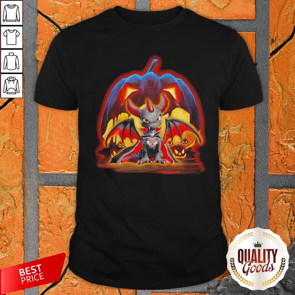 Night Fury Pumpkin Halloween Shirt