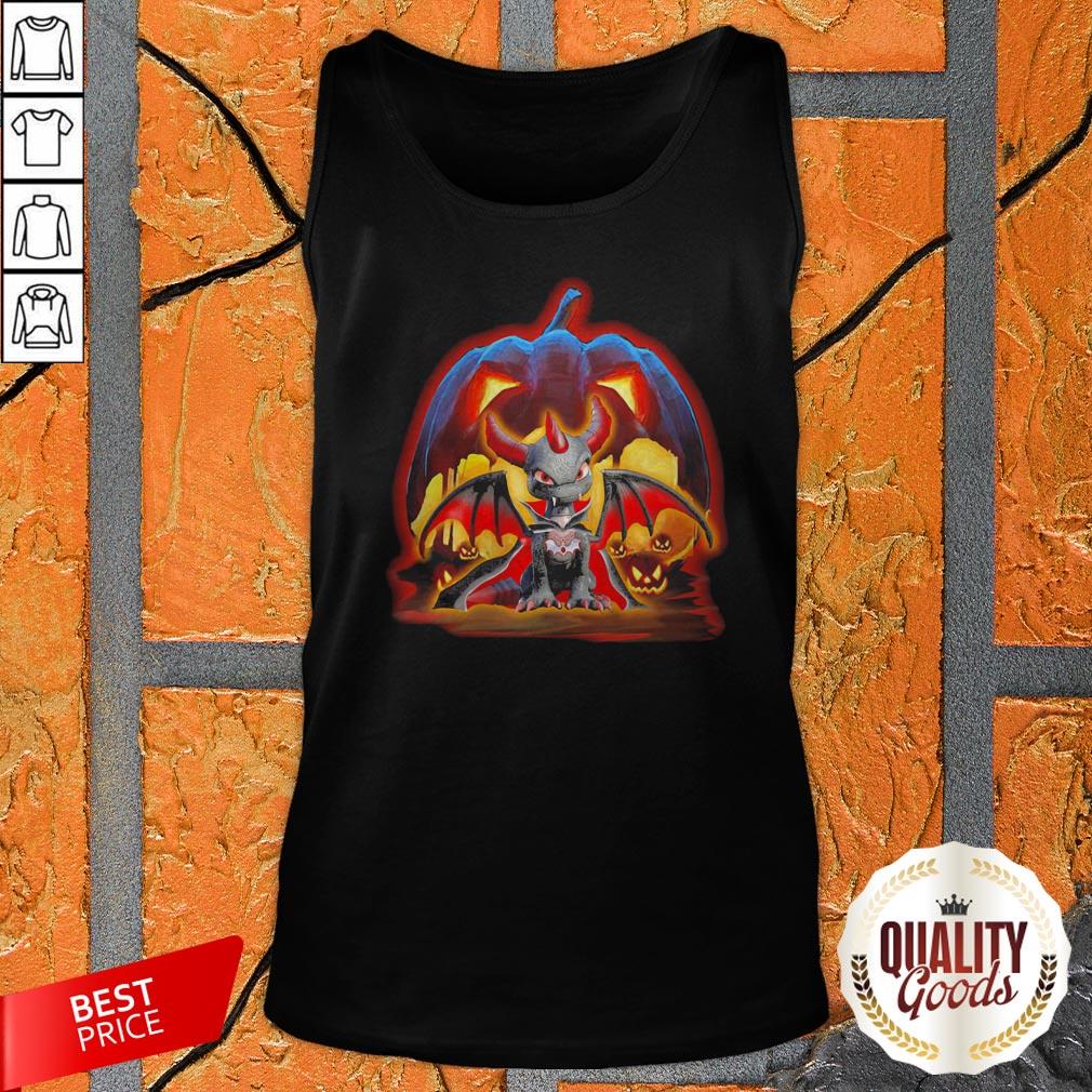 Night Fury Pumpkin Halloween Shirt