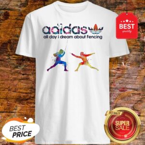 Logo Adidas All Day I Dream About Fencing Shirt