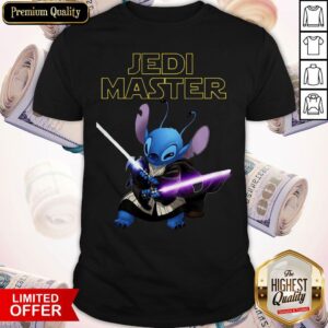 Cute Stitch Jedi Master Shirt
