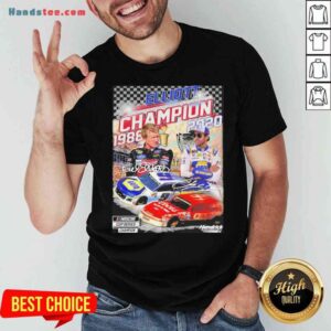 Official Elliott Champion 1988 2020 Hendrick Signatures Shirt