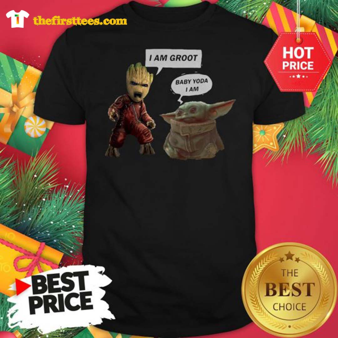 Official Baby Groot Hug Baby Yoda That Log Had A Child Vintage Shirt