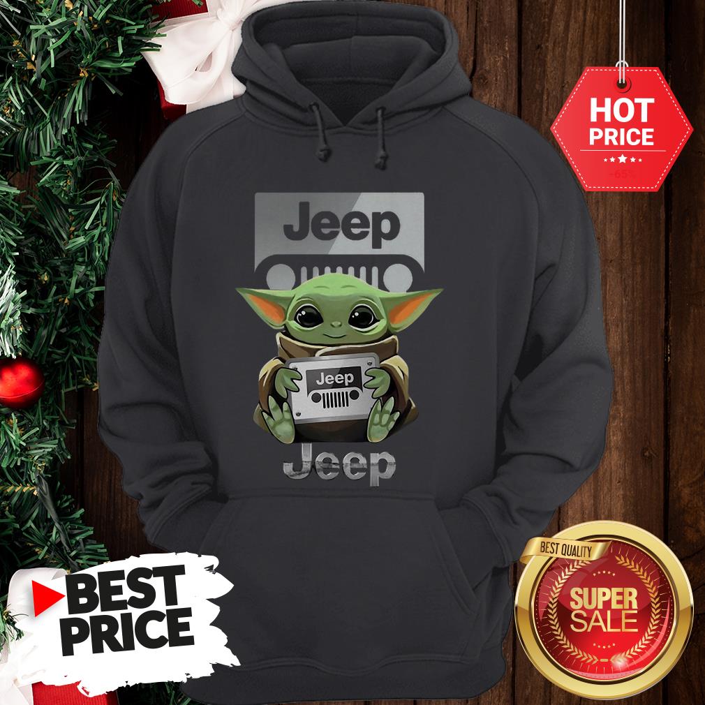 Official Baby Yoda Hug Jeep Shirt