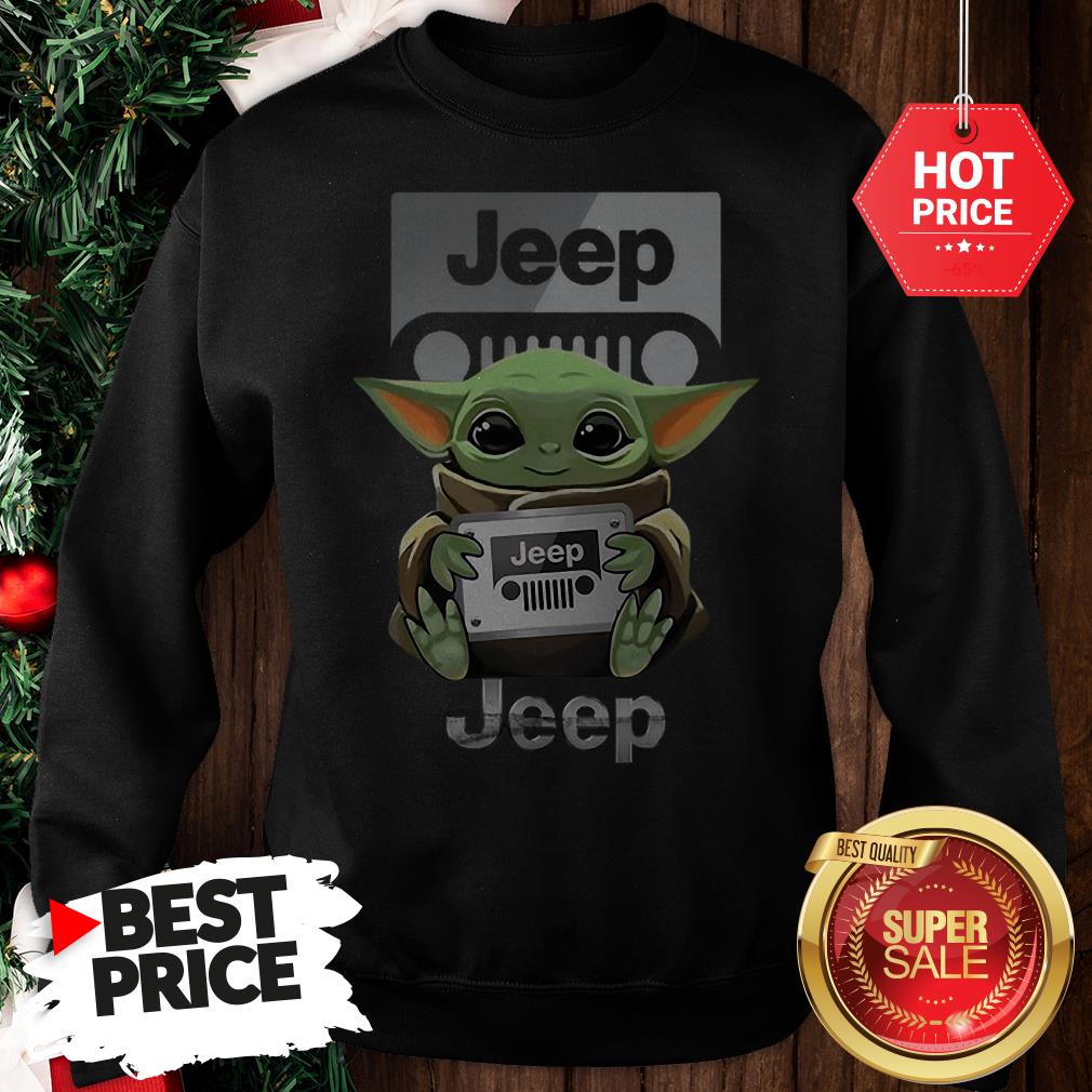 Official Baby Yoda Hug Jeep Shirt