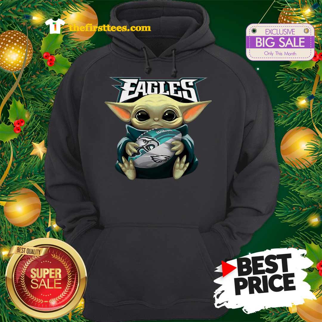 Official Baby Yoda Hug Philadelphia Eagles Star Wars Mandalorian Shirt