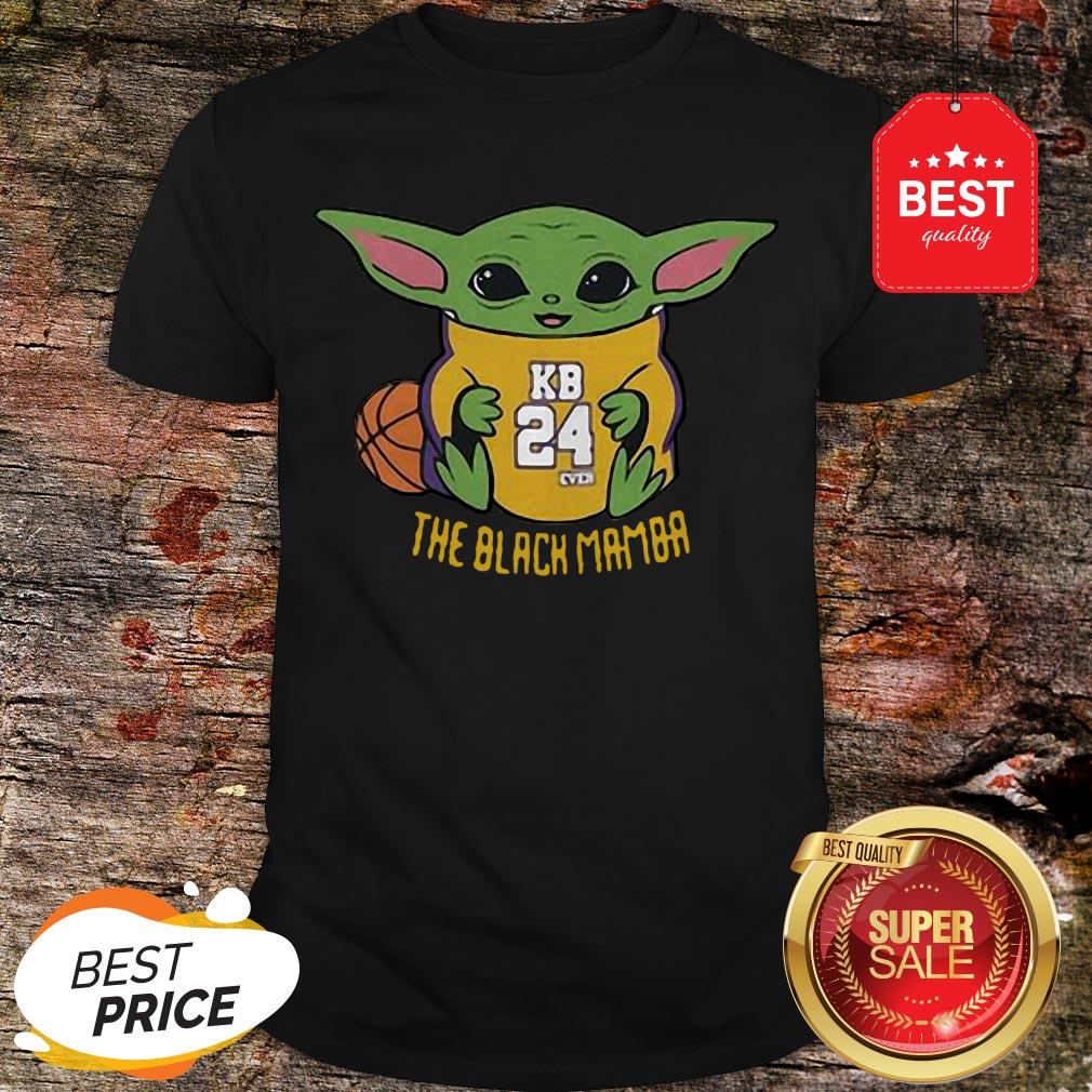 Official Baby Yoda Kobe Bryant The Black Mamba Shirt