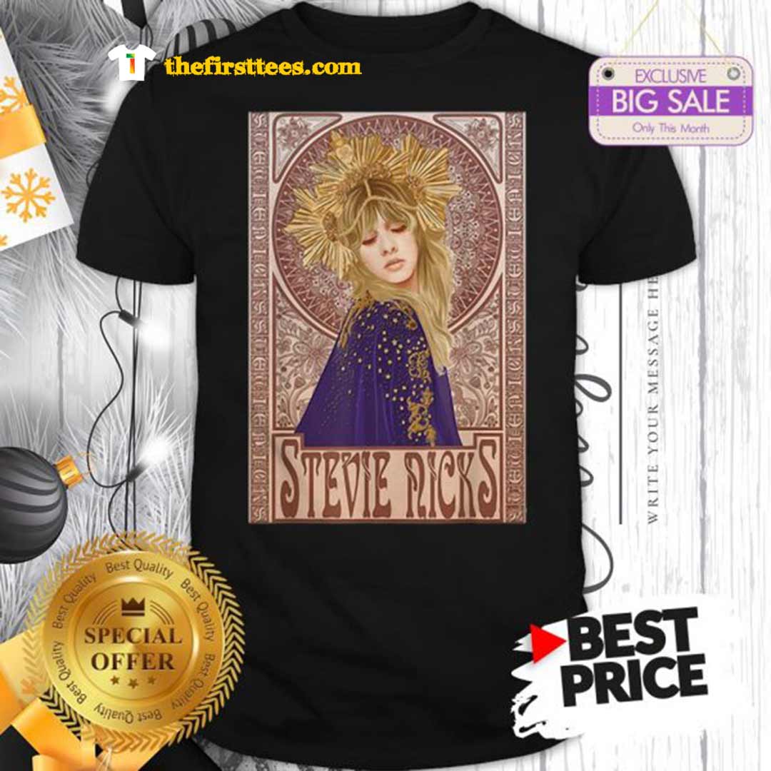 Official Beautiful Stevie Nicks Poster Mucha Art Shirt