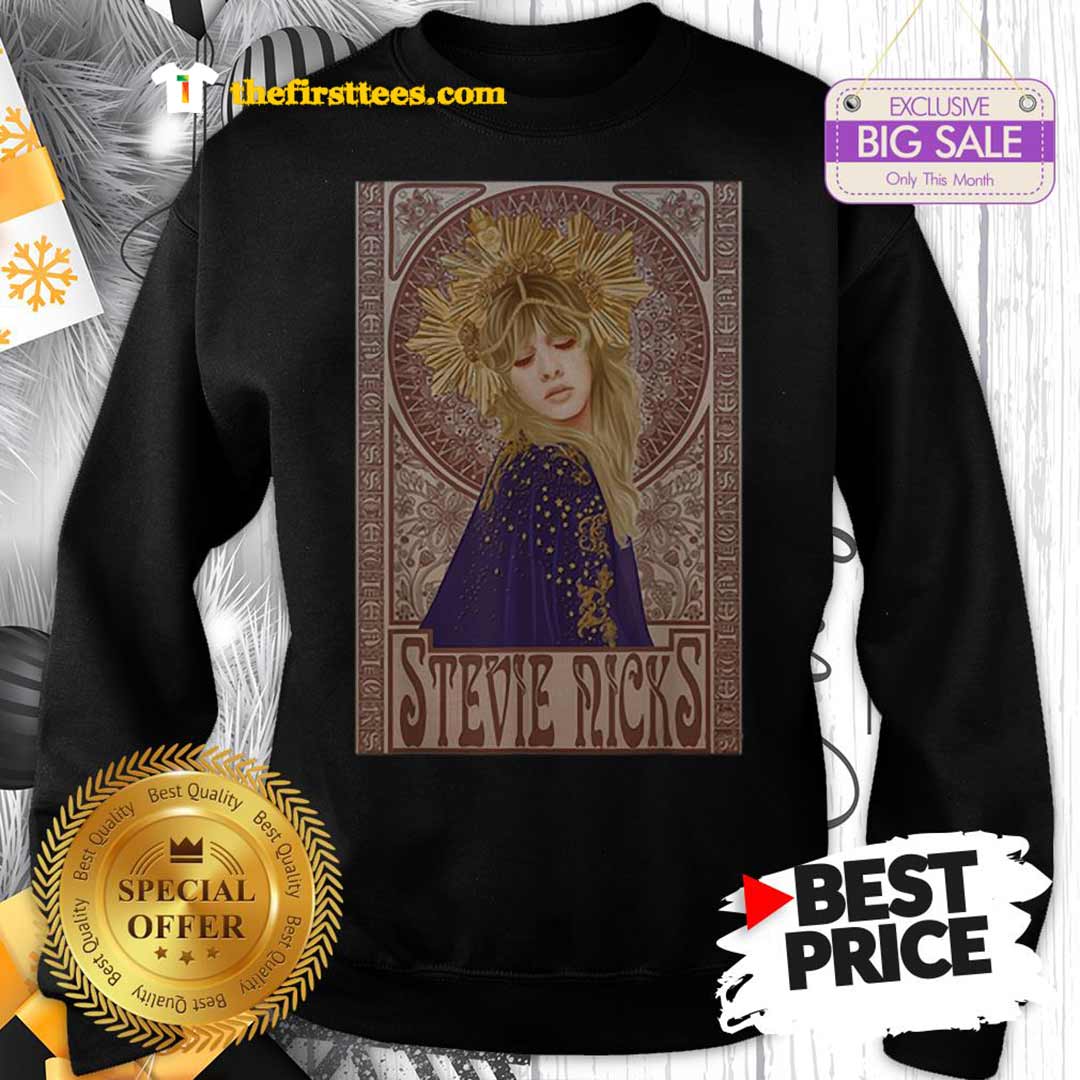 Official Beautiful Stevie Nicks Poster Mucha Art Shirt