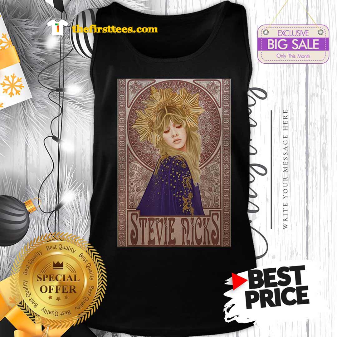 Official Beautiful Stevie Nicks Poster Mucha Art Shirt
